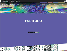 Tablet Screenshot of itsallmalarkey.com